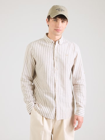 MUSTANG Regular Fit Paita 'RAWLINS' värissä beige: etupuoli