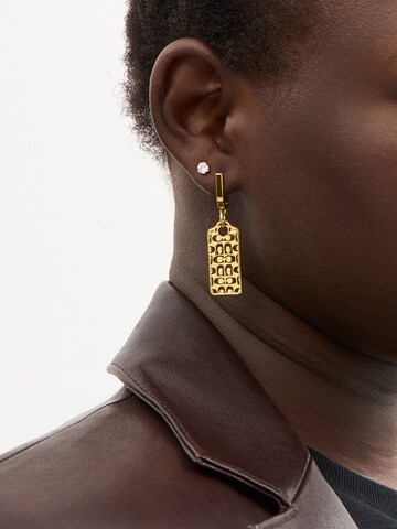 COACH - Pendientes en oro