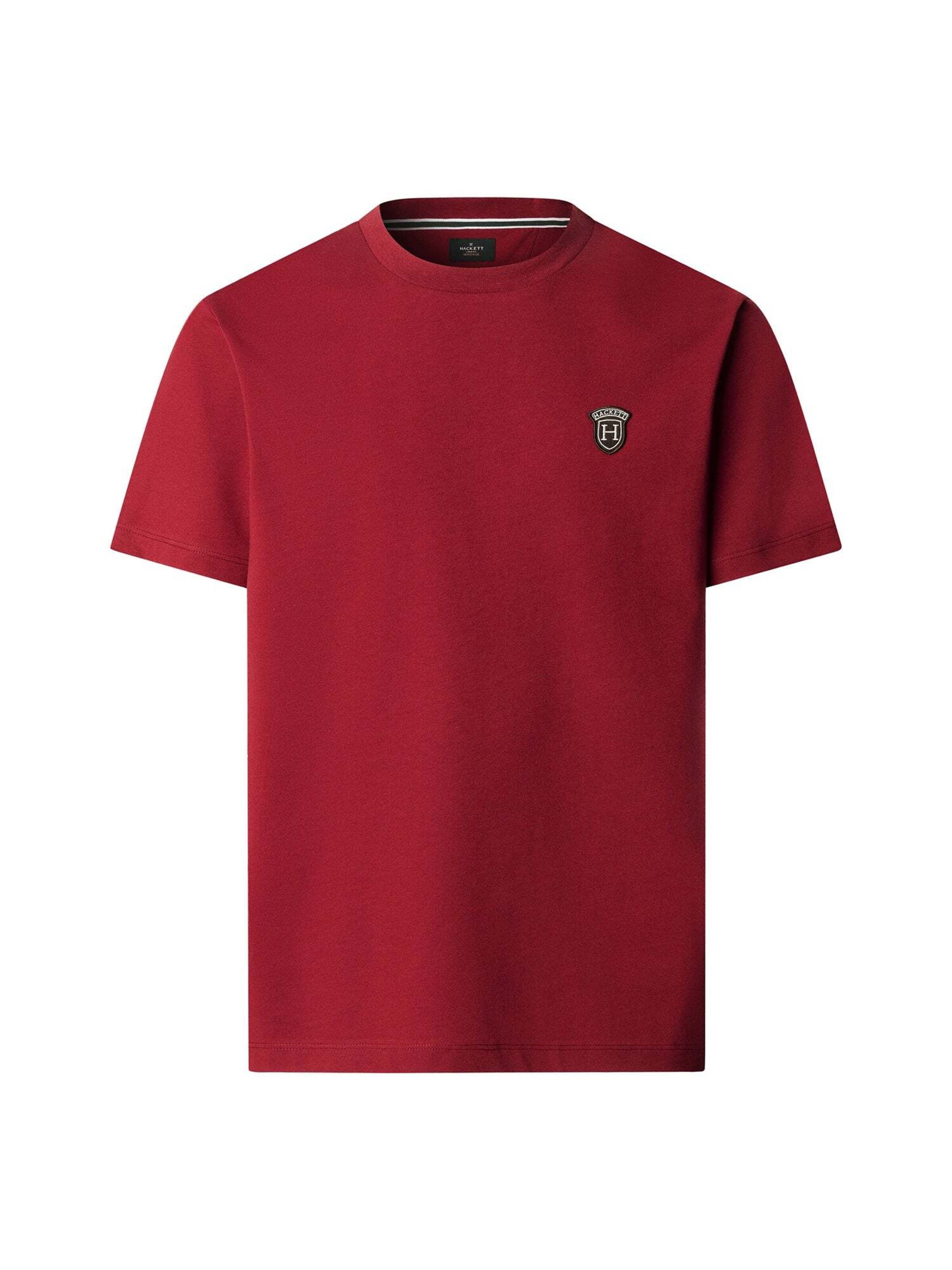 T-Shirt Hackett London en rouge : devant