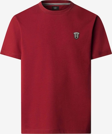 T-Shirt Hackett London en rouge : devant