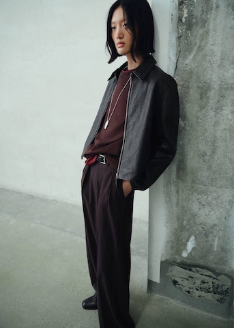 MANGO Übergangsjacke in Schwarz