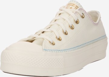 Baskets basses 'Chuck Taylor All Star' CONVERSE en beige : devant