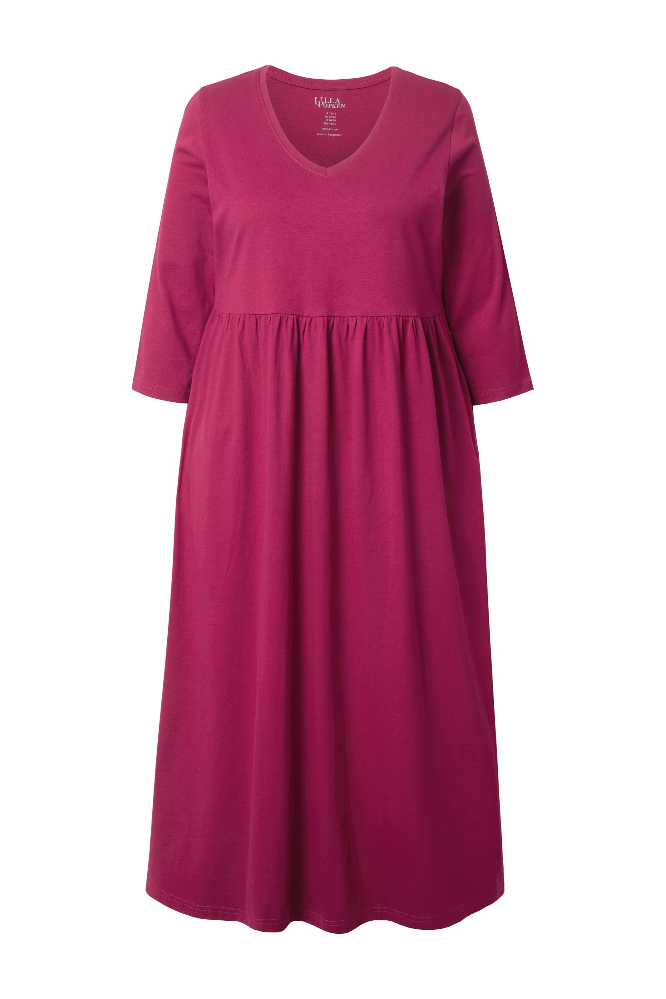 Ulla Popken Kleid in Rot: Vorderseite