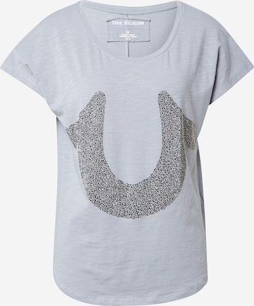 True Religion T-Shirt 'Horseshoe' in Blau: predná strana