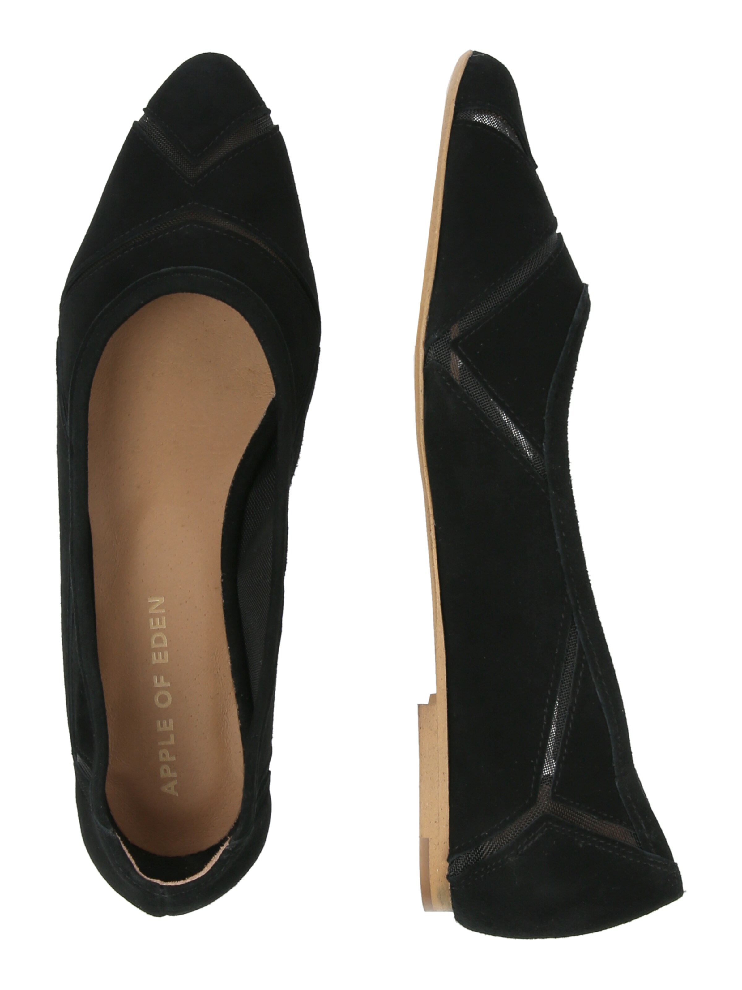 Apple of Eden Ballerina 'LINA 1' in Zwart