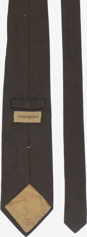 YVES SAINT LAURENT Seiden-Krawatte One Size in Schwarz