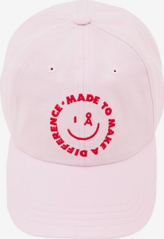 ARMEDANGELS Cap 'YENAAS CHANGEMAKER ' in Pink: front