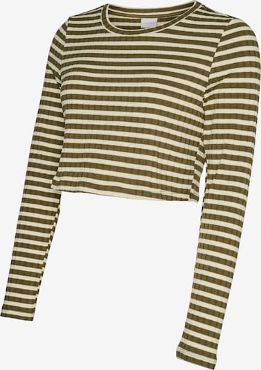 MAMALICIOUS Paita 'MLELOISE' värissä oliivi / villanvalkoinen, Tuotenäkymä