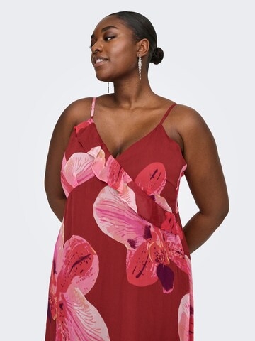 Abito 'CARAsta' di ONLY Carmakoma in rosso