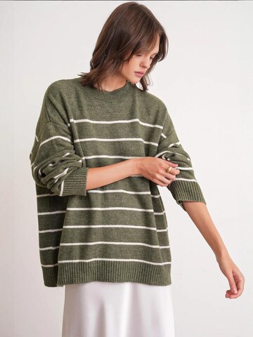 Pull-over oversize MixRay en vert