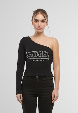 T-shirt 'Avery' Von Dutch Originals en noir : devant