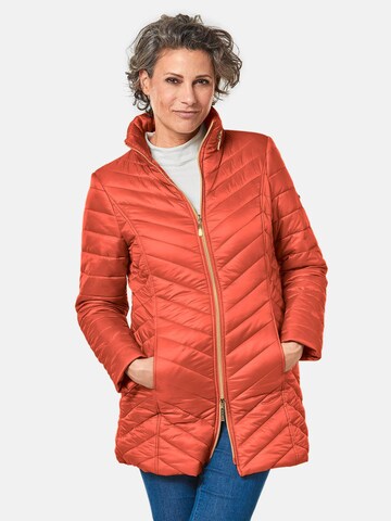 Goldner Between-Season Jacket in Orange: front