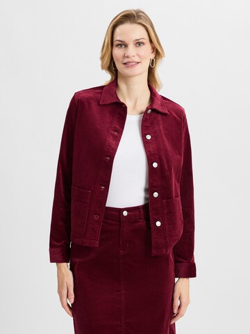 Marie Lund Übergangsjacke in Rot: Vorderseite