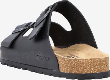 Rieker Mules in Black