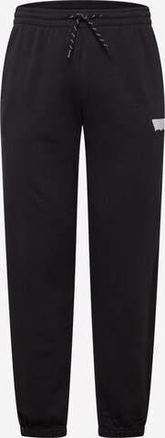 LEVI'S ® Zwężany krój Spodnie 'Graphic Piping Sweatpant' w kolorze czarny: przód