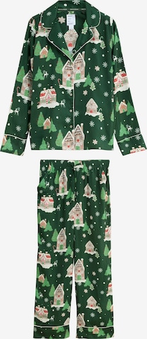 Pyjama Next en vert : devant