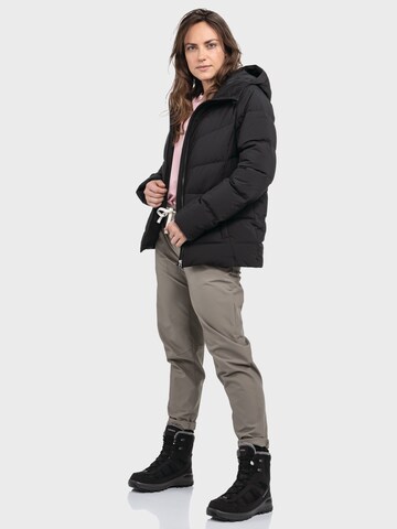 Schöffel Outdoorjas 'Vindave' in Zwart