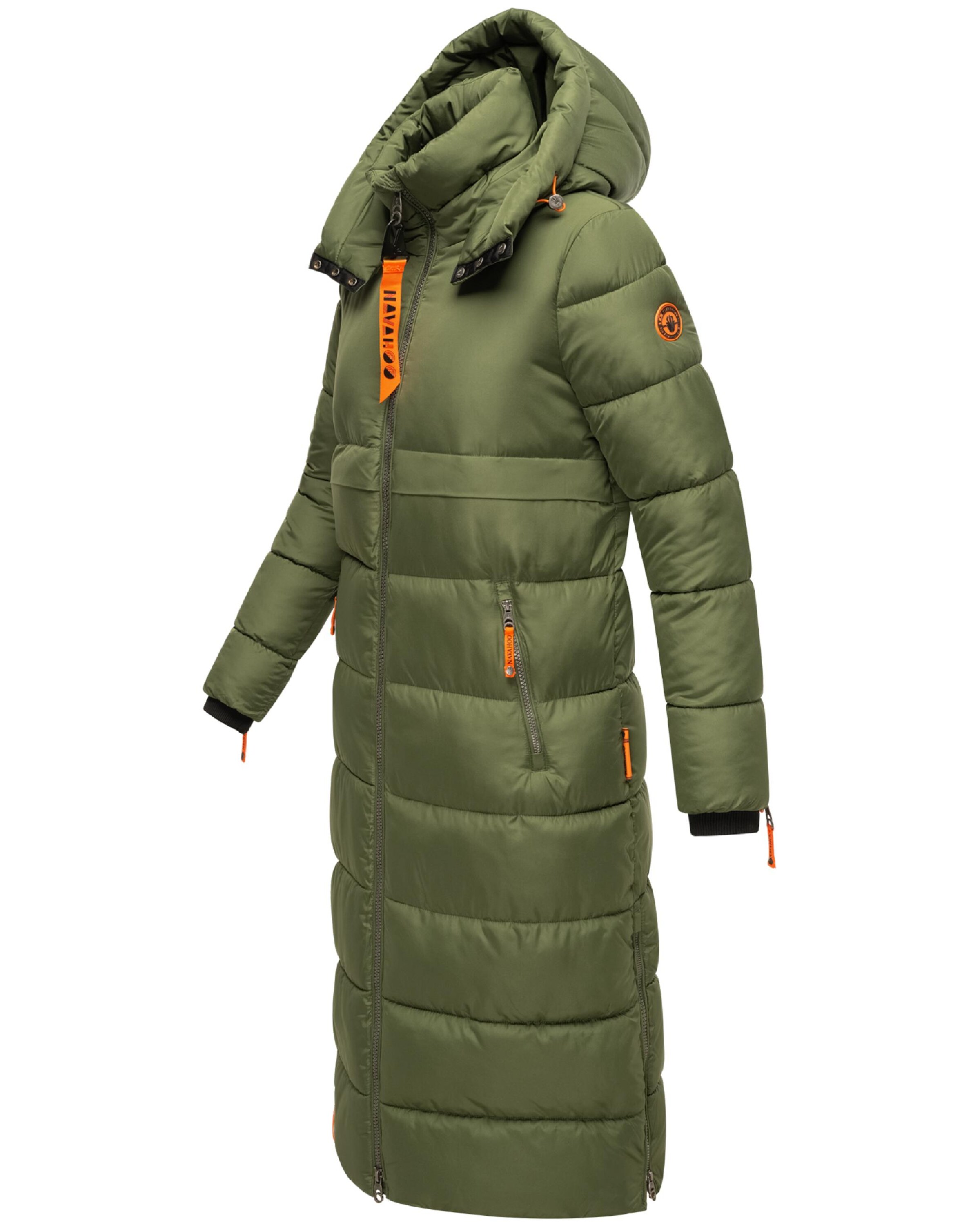 NAVAHOO Wintermantel in Groen