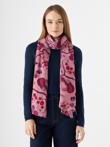 Écharpe CODELLO en rose : devant