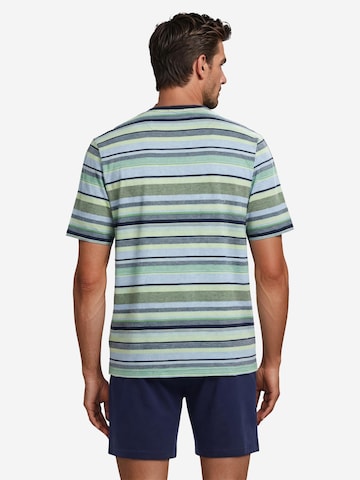 HAJO Short Pajamas 'Klima Light' in Green