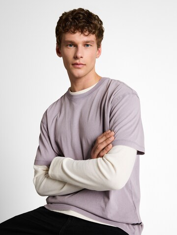 TOM TAILOR DENIM Shirt in Lila