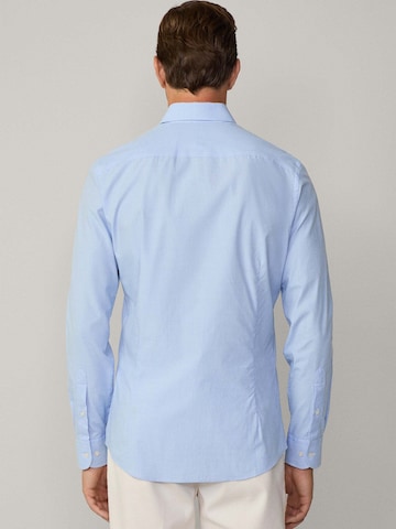 Hackett London Slim Fit Businesshemd in Blau