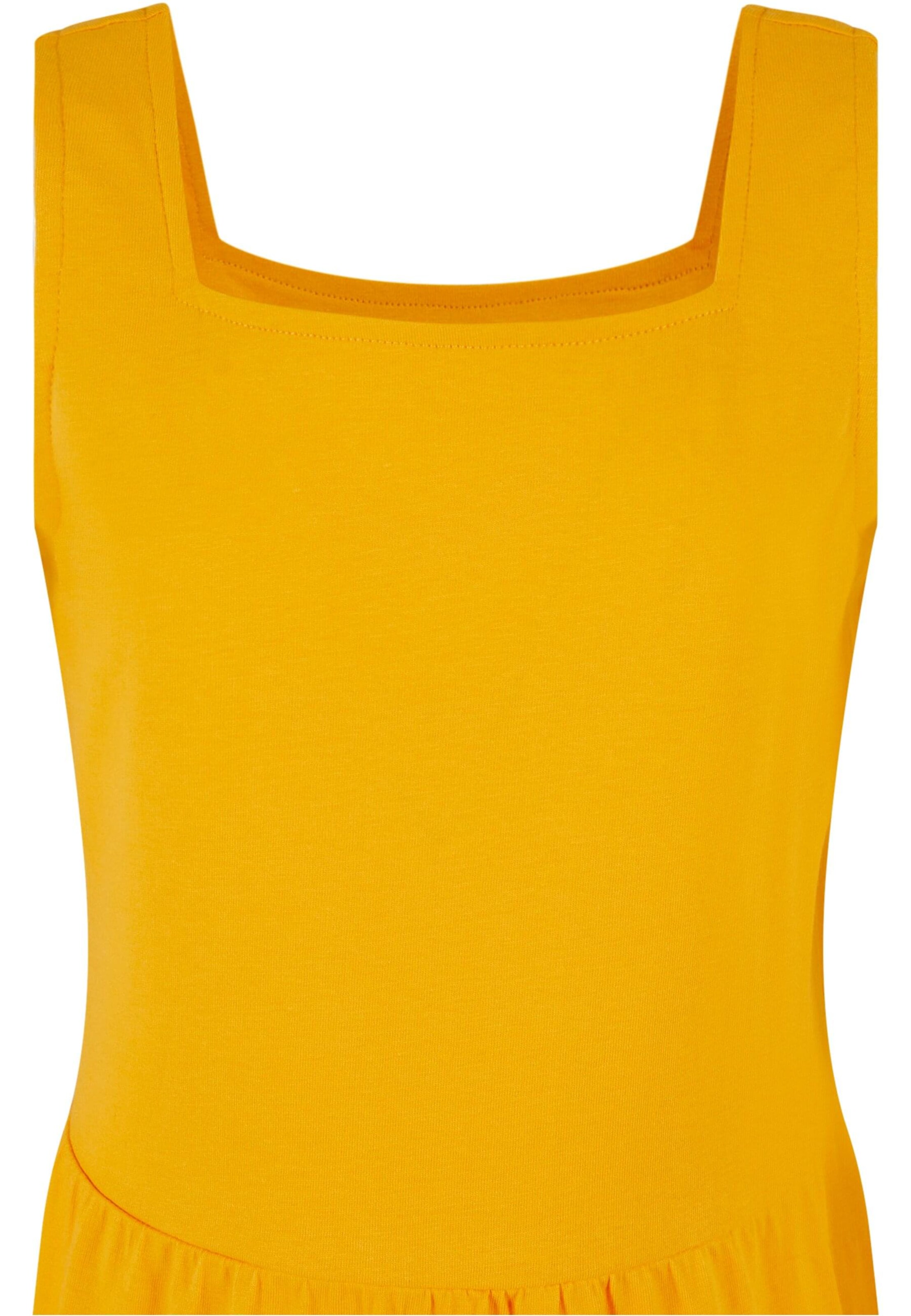 Urban Classics Šaty 'Valance' - Oranžová