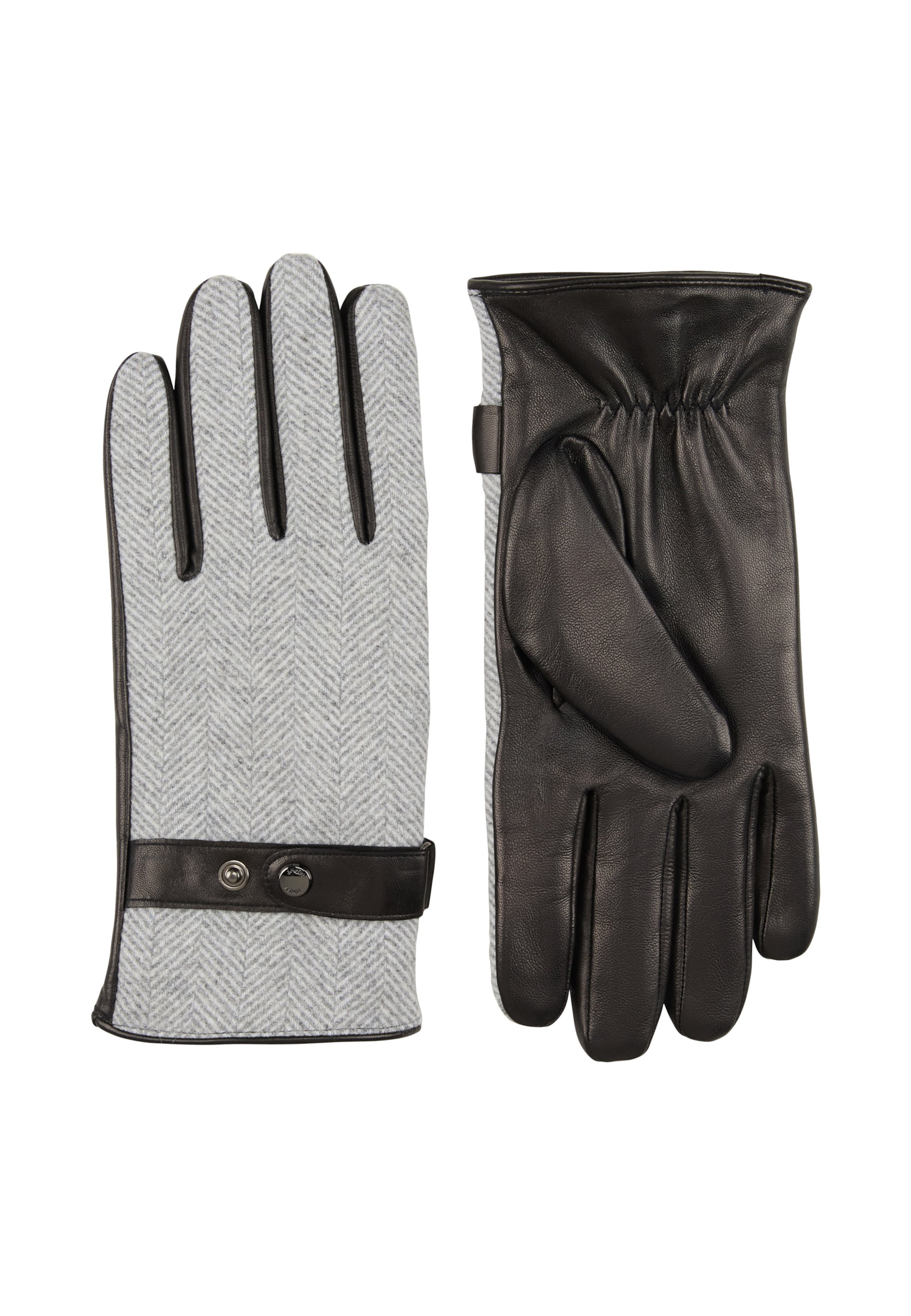 JOOP! Full finger gloves in Black