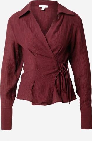 TOPSHOP Blouse in Lila: voorkant