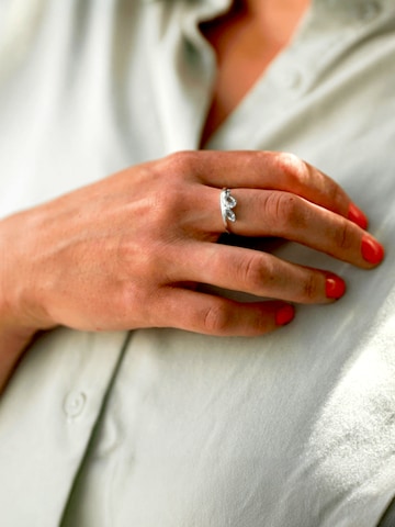 La Moda Me Ring 'Ocean breeze' in Silver