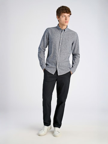 Coupe regular Chemise Lindbergh en bleu