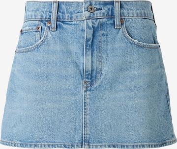 mėlyna Abercrombie & Fitch Sijonas: priekis