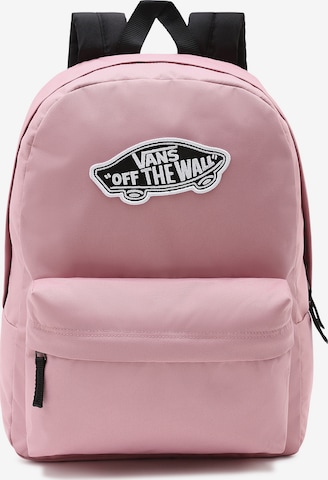 VANS Backpack in Pink: front