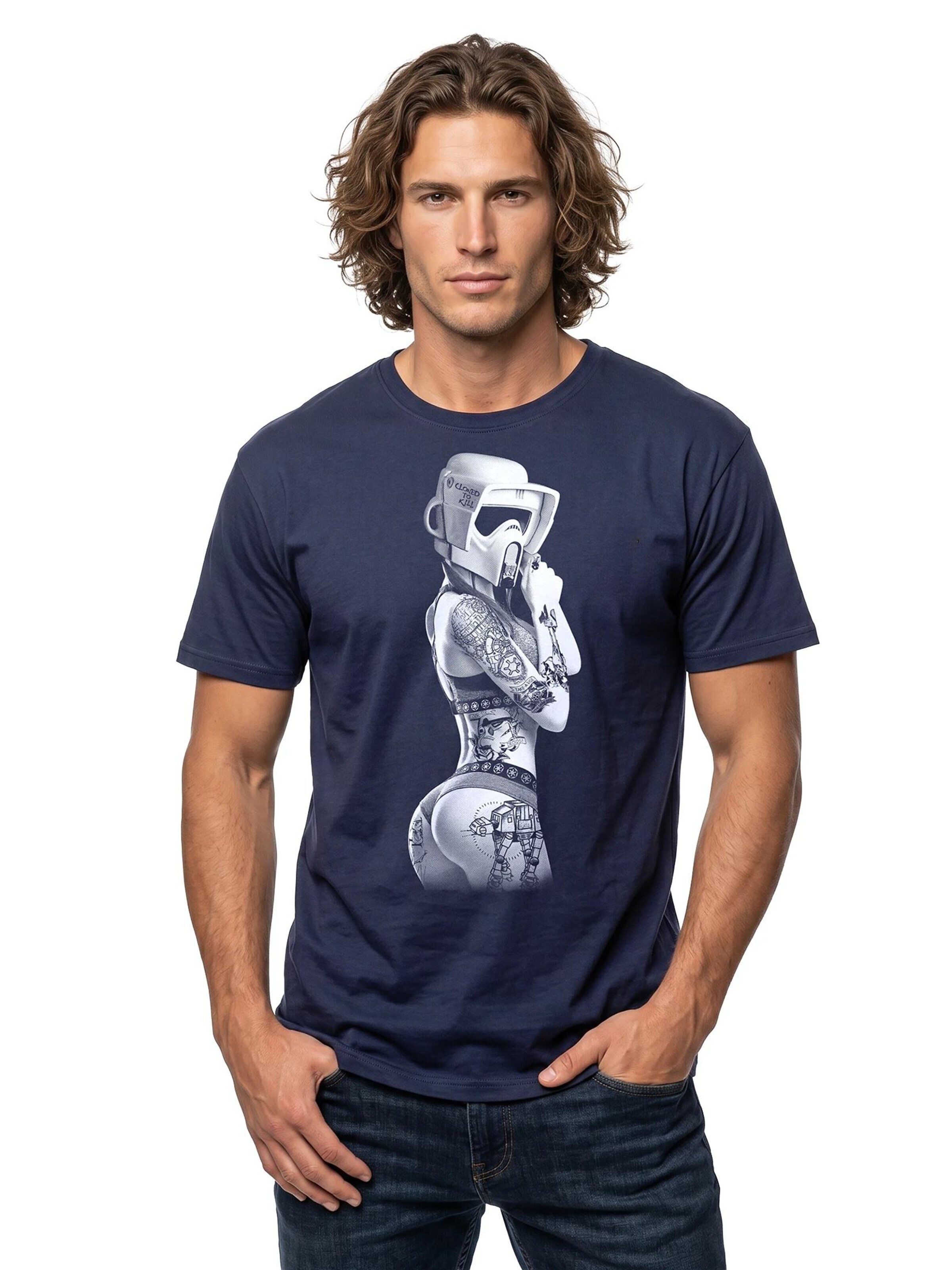 MAKAYA Shirt 'Trooper' in Blue