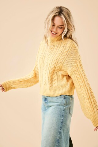 Pull-over 'ONLIDA' ONLY en jaune