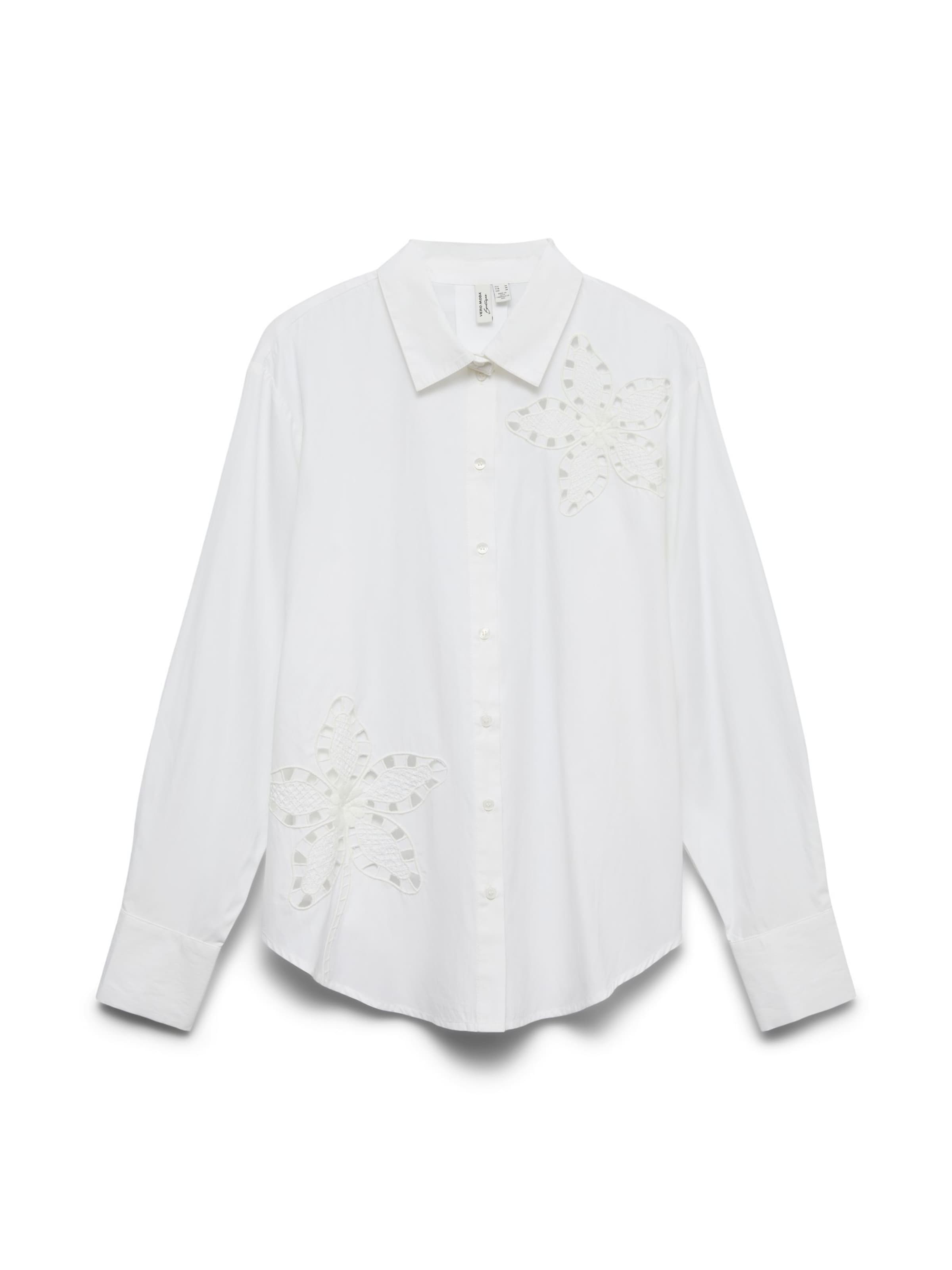 VERO MODA Blouse in Wit: voorkant