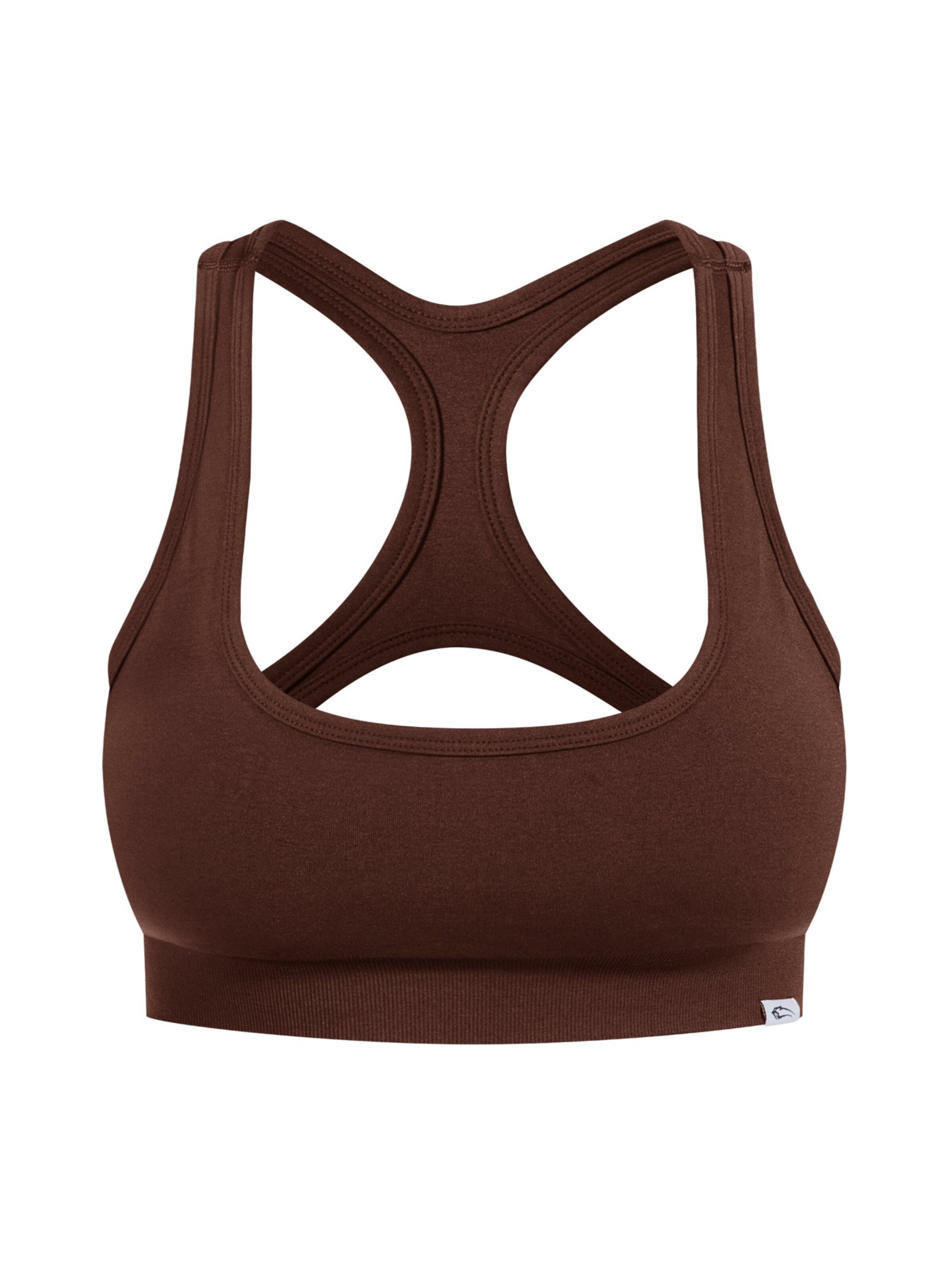 Haut de sport ' Louisa ' Smilodox en marron : devant