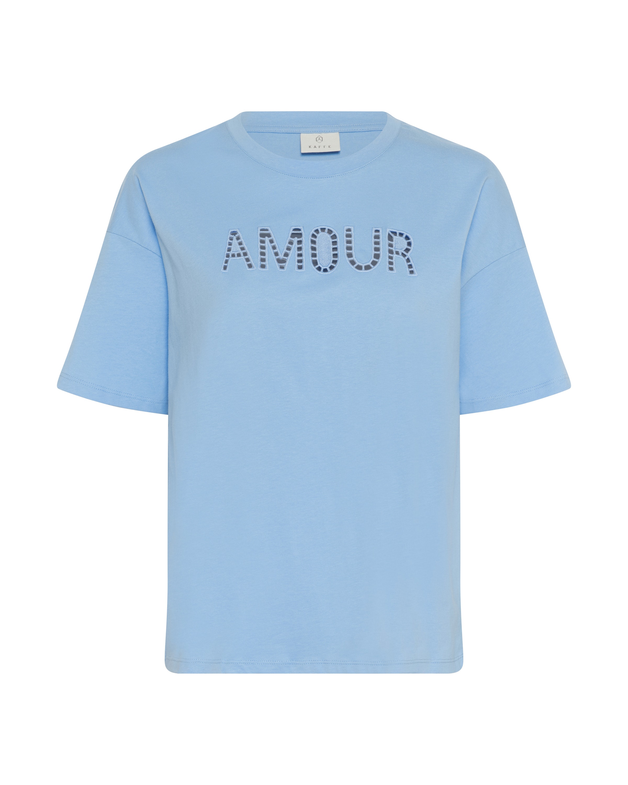 T-shirt 'KALuna' Kaffe en bleu : devant