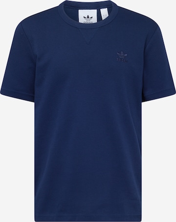 ADIDAS ORIGINALS Тениска 'Trefoil Essentials' в синьо: отпред