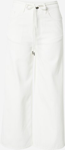 Wide leg Pantaloni 'ERICA' di recolution in bianco: frontale
