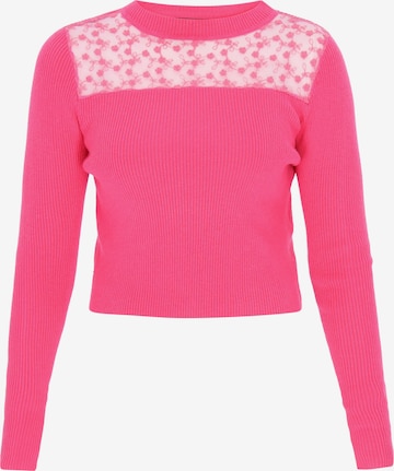 faina - Jersey 'Festive' en rosa: frente