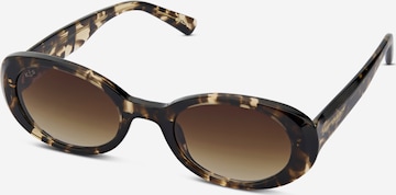 Ochelari de soare 'Milan' de la Kapten & Son pe maro: față