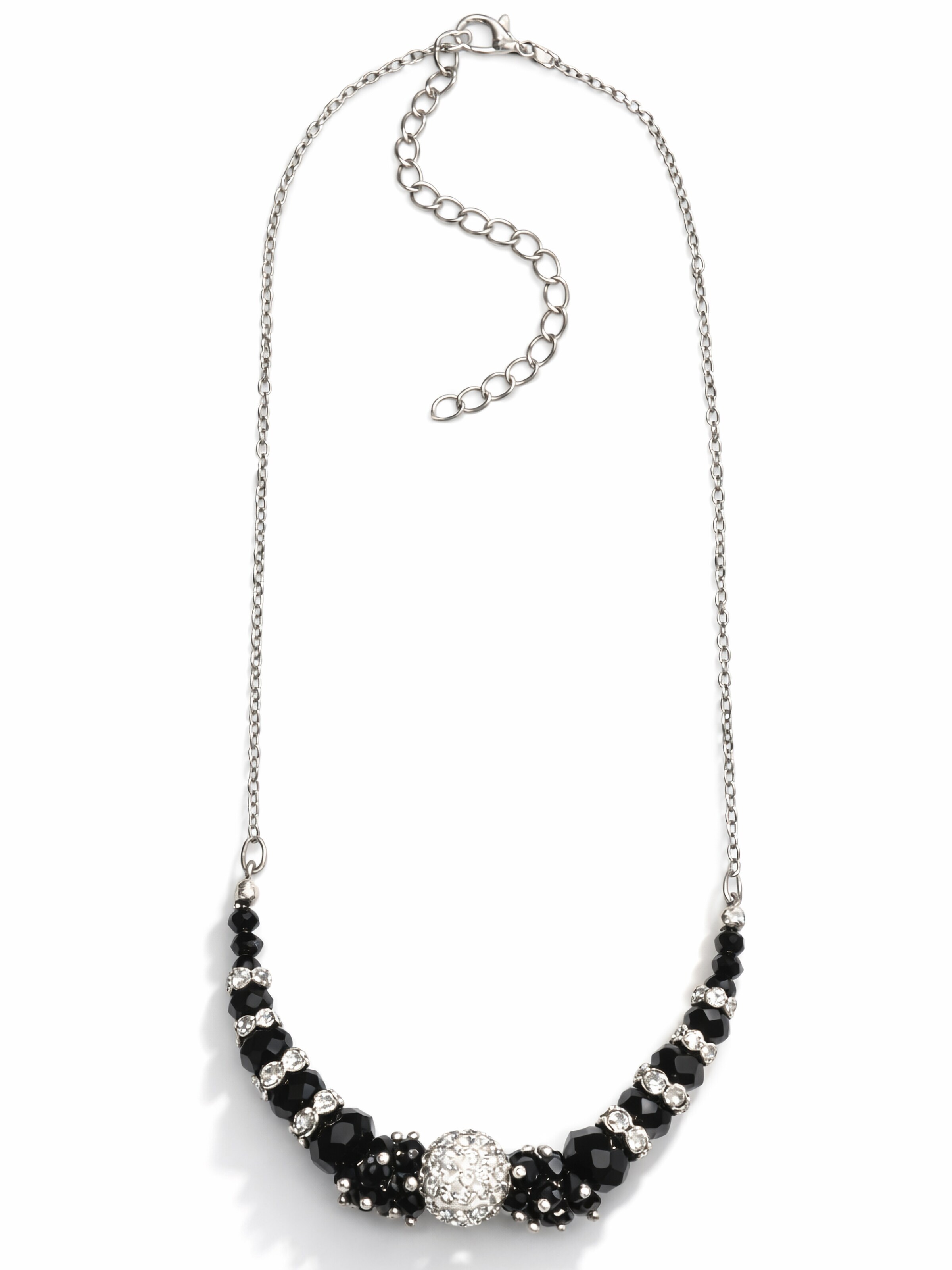 COLLEZIONE ALESSANDRO Necklace 'Miriam' in Black