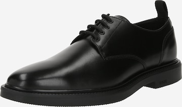 BOSS Black Fűzős cipő 'Larry_Derb' - fekete: elől