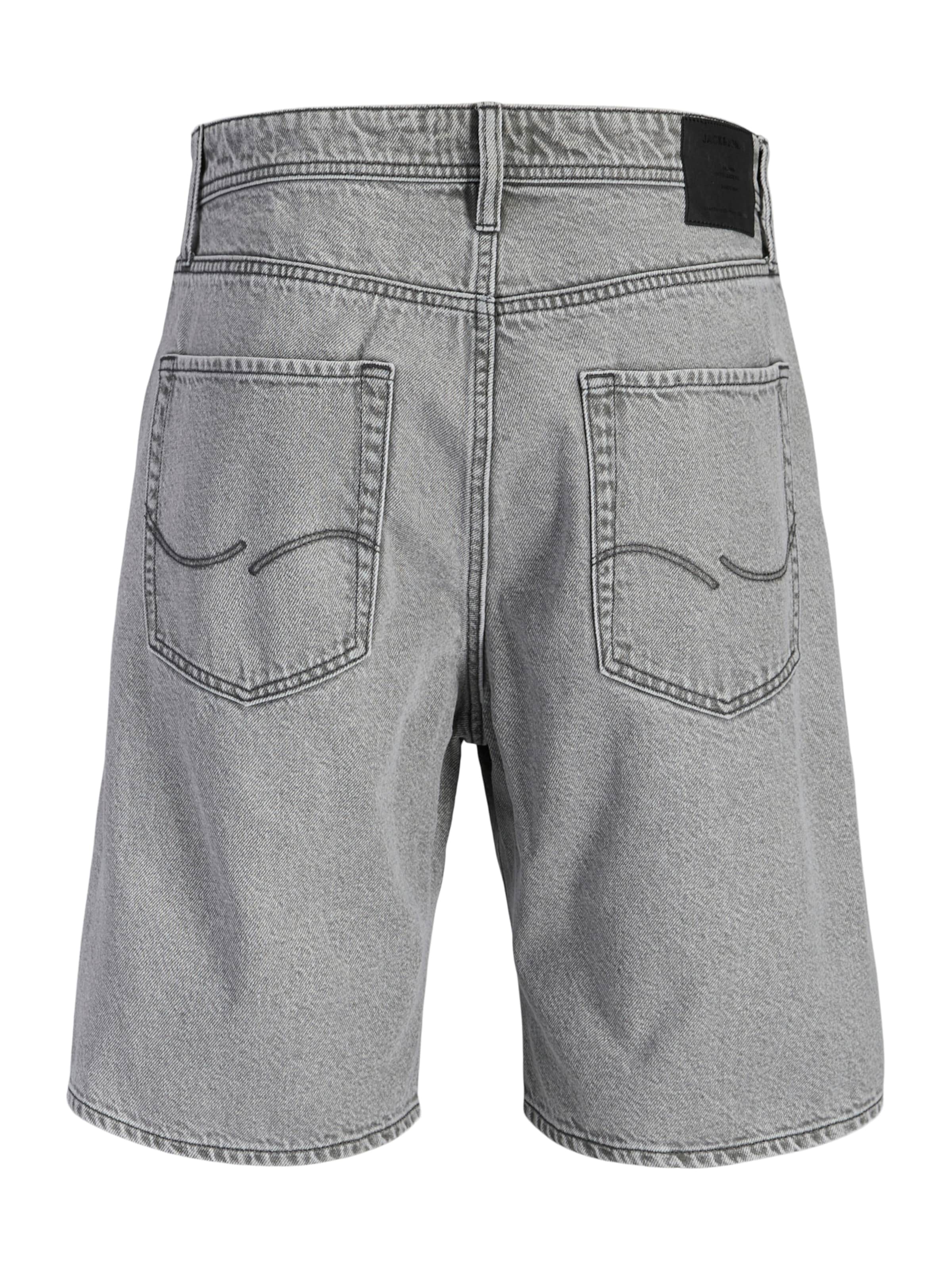 Jack & Jones Plus Свободный крой Джинсы 'JJITONY JJORIGINAL' в Серый