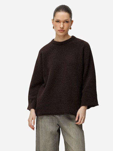 Pullover di MixRay in marrone: frontale
