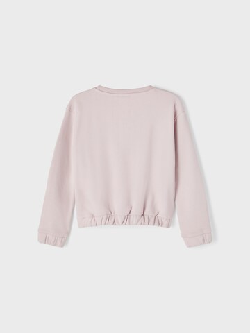 NAME IT - Sweatshirt 'Tulena' em rosa