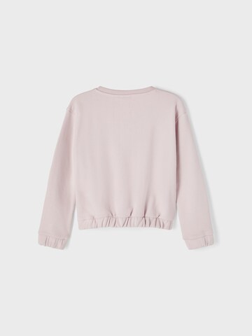 NAME IT Sweatshirt 'Tulena' i rosa