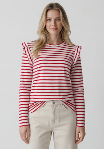 usha BLUE LABEL - Camiseta en rojo: frente