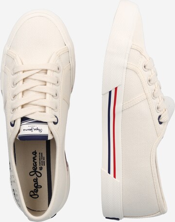 Pepe Jeans - Sapatilhas baixas 'BRADY' em branco